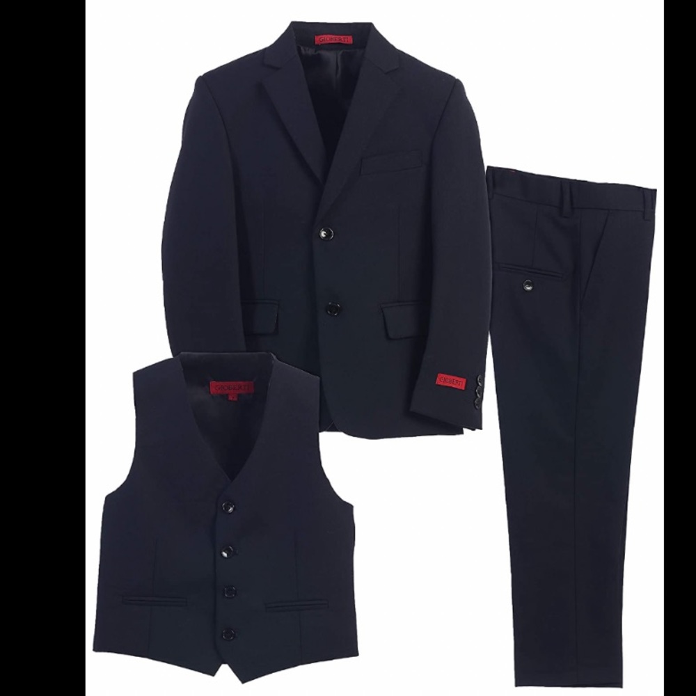Boy’s Navy 3-piece Suit